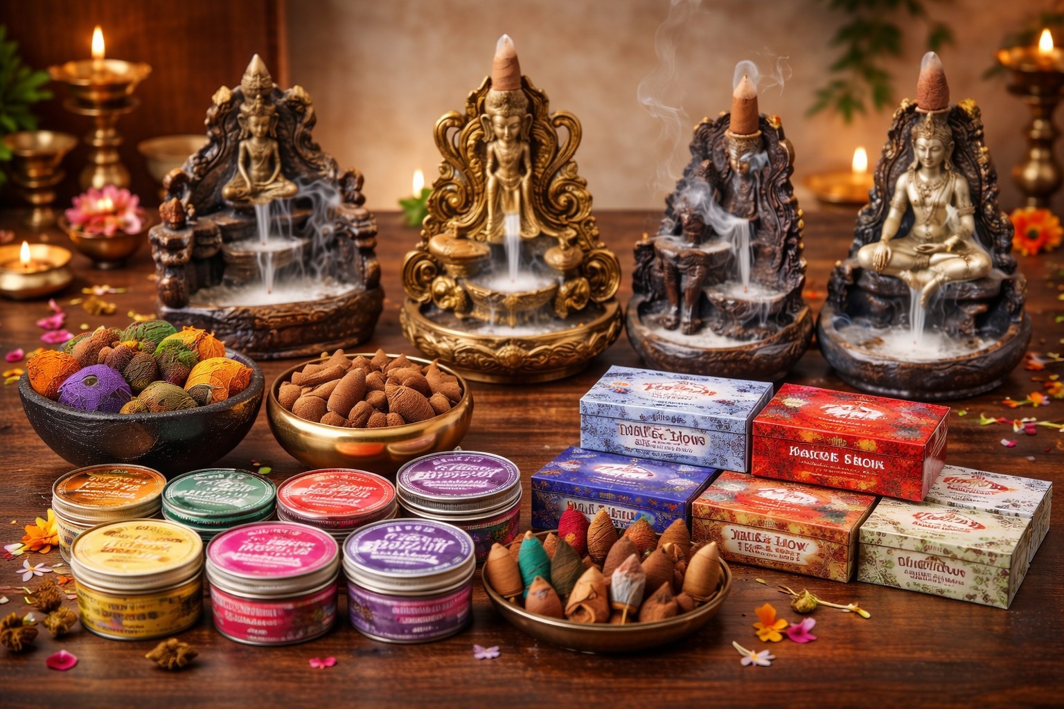 Incense Cones & Backflow Cones