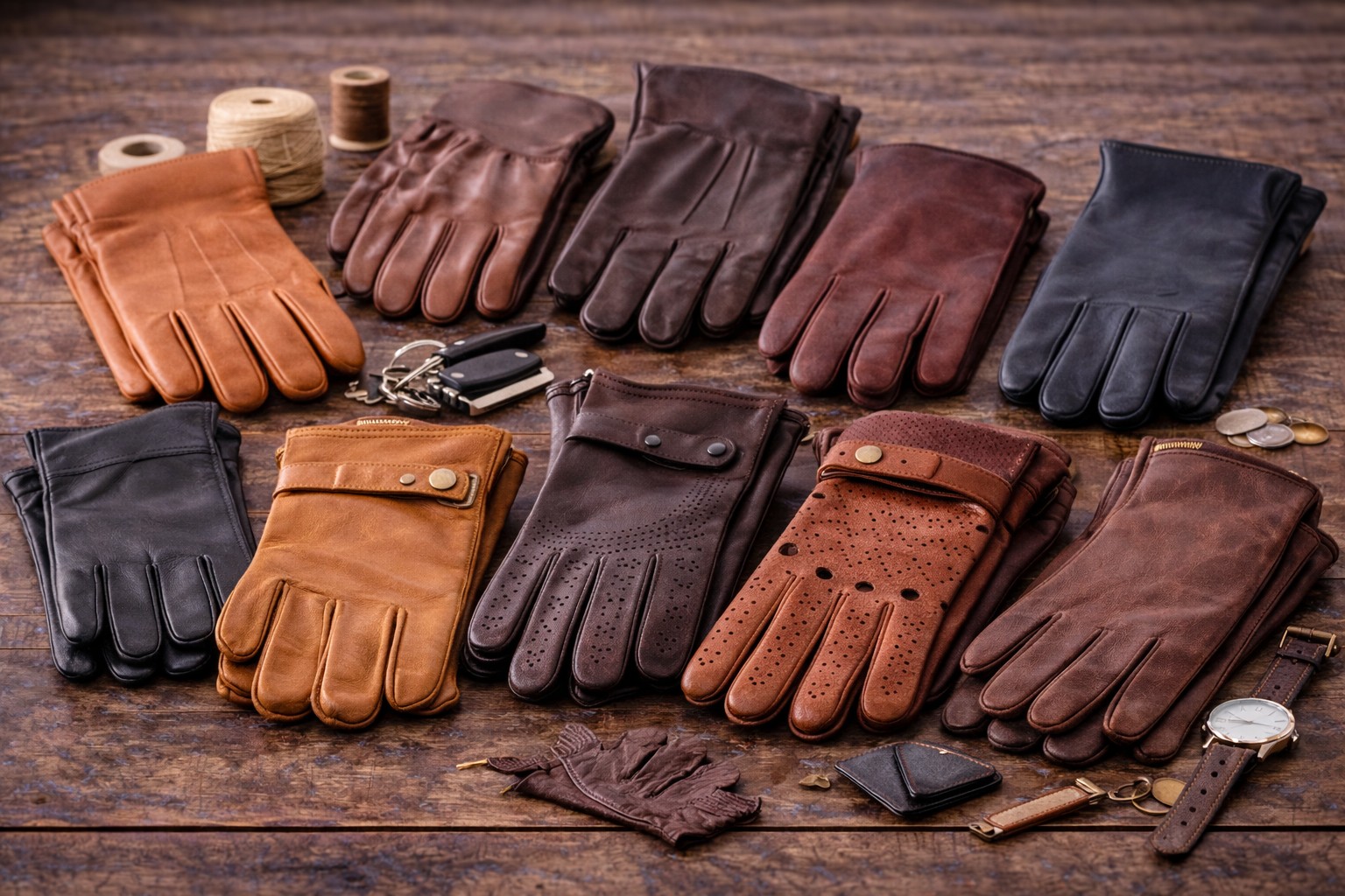 Leather Gloves