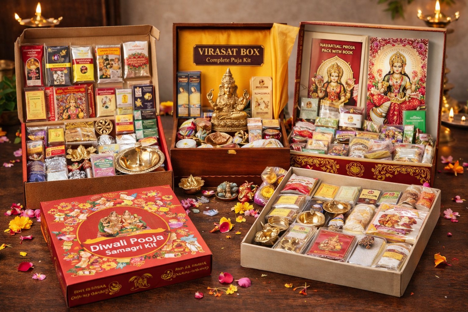 Pooja Kits & Gift Sets